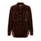 Close to my heart Bijou fløyel bluse Blouse Cognac