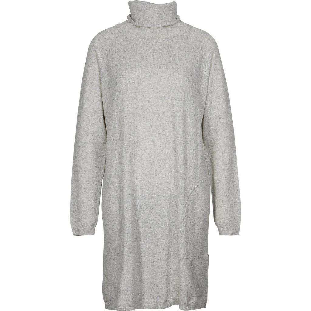 Close to my heart Billie merino kasjmir kjole/genser Knit dress White Grey