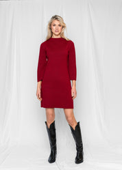 Close to my heart Bobby knit dress Knit dress Garnet Red