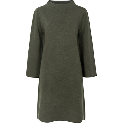 Close to my heart Bobby merino dress Knit dress Army