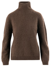Close to my heart Caia ull genser Sweater knitted Dark Chocolate