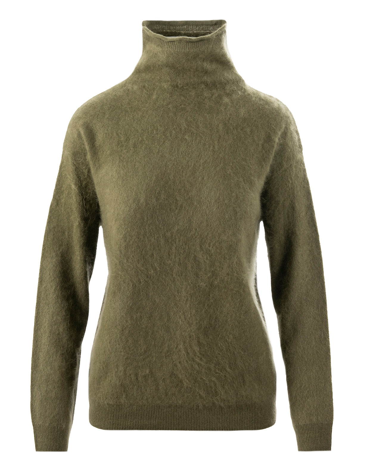Close to my heart Caia ull genser Sweater knitted Moss Green