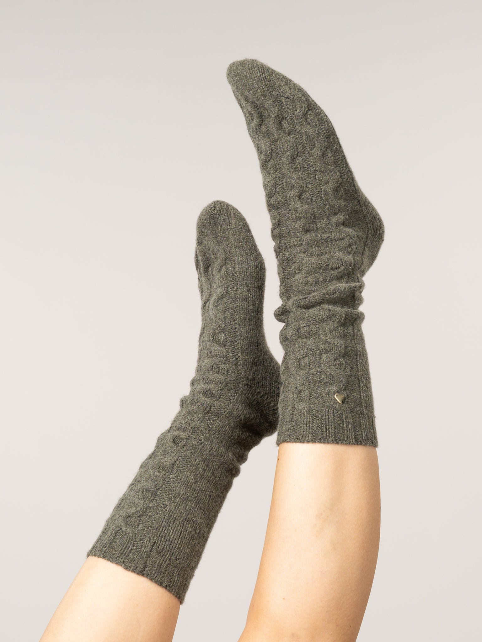 Close to my heart Cane merino cashmere socks Socks Army