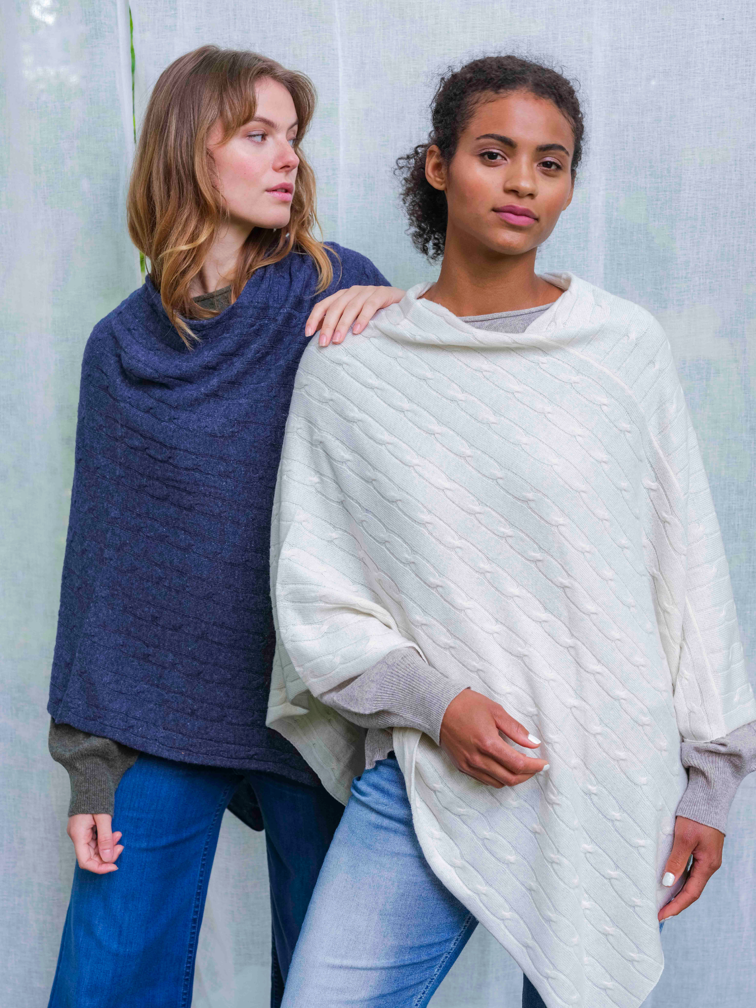 Close to my heart Carrie ull kasjmir poncho Poncho Cream