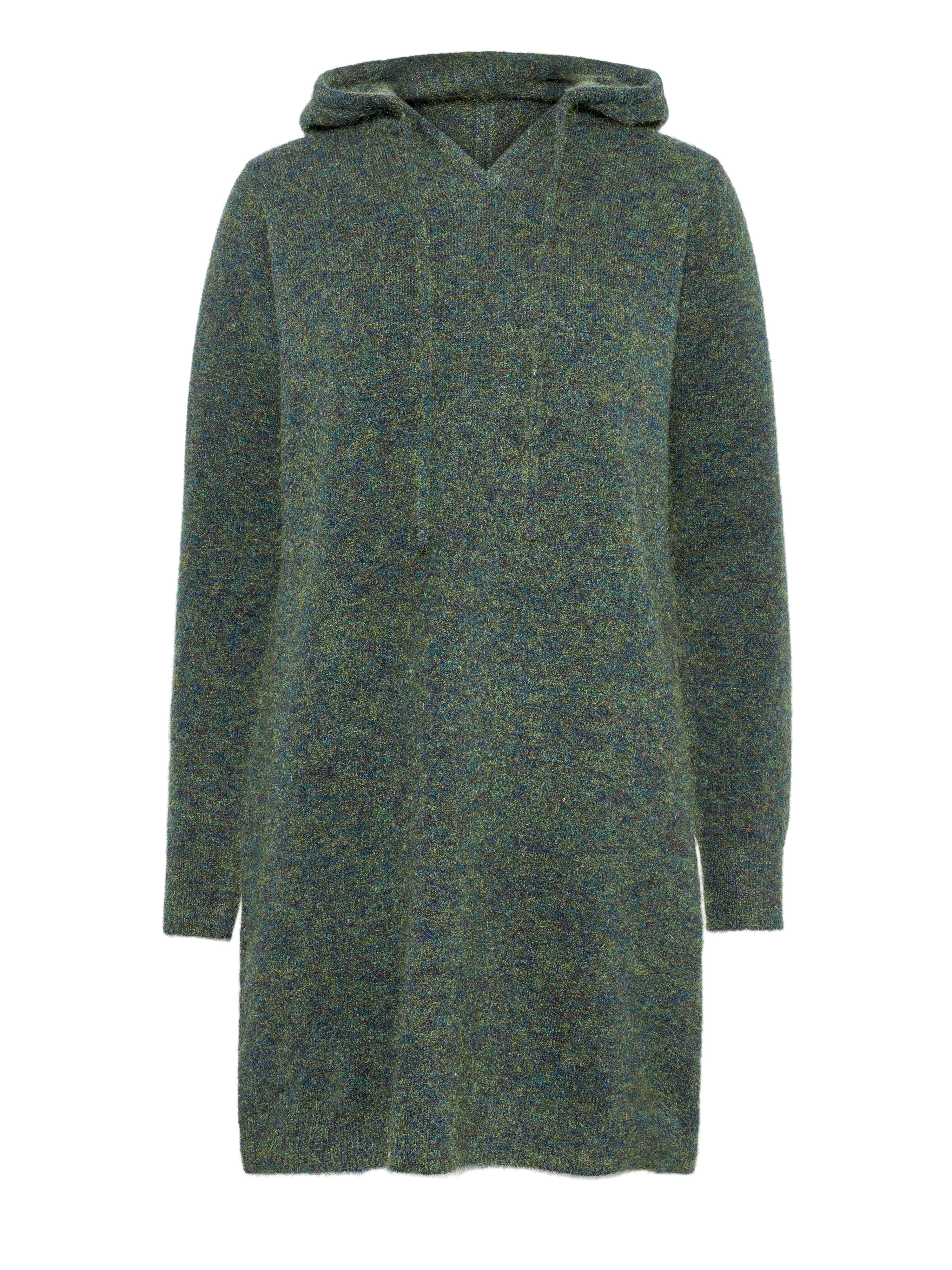 Close to my heart Cassie Hood Dress Knit dress Green Gold