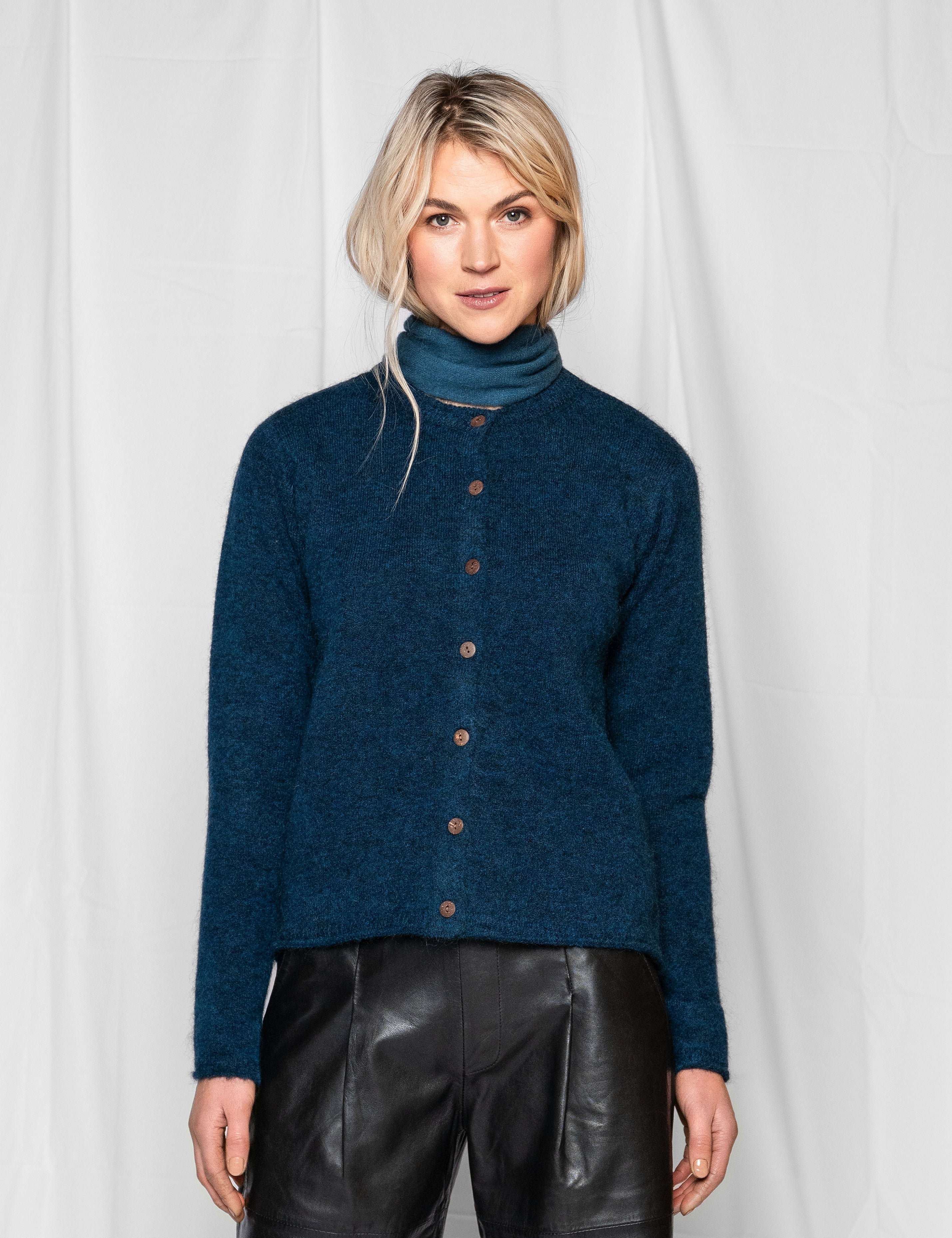 Close to my heart Cathy kid mohair Cardigan Cardigan Midnight Blue