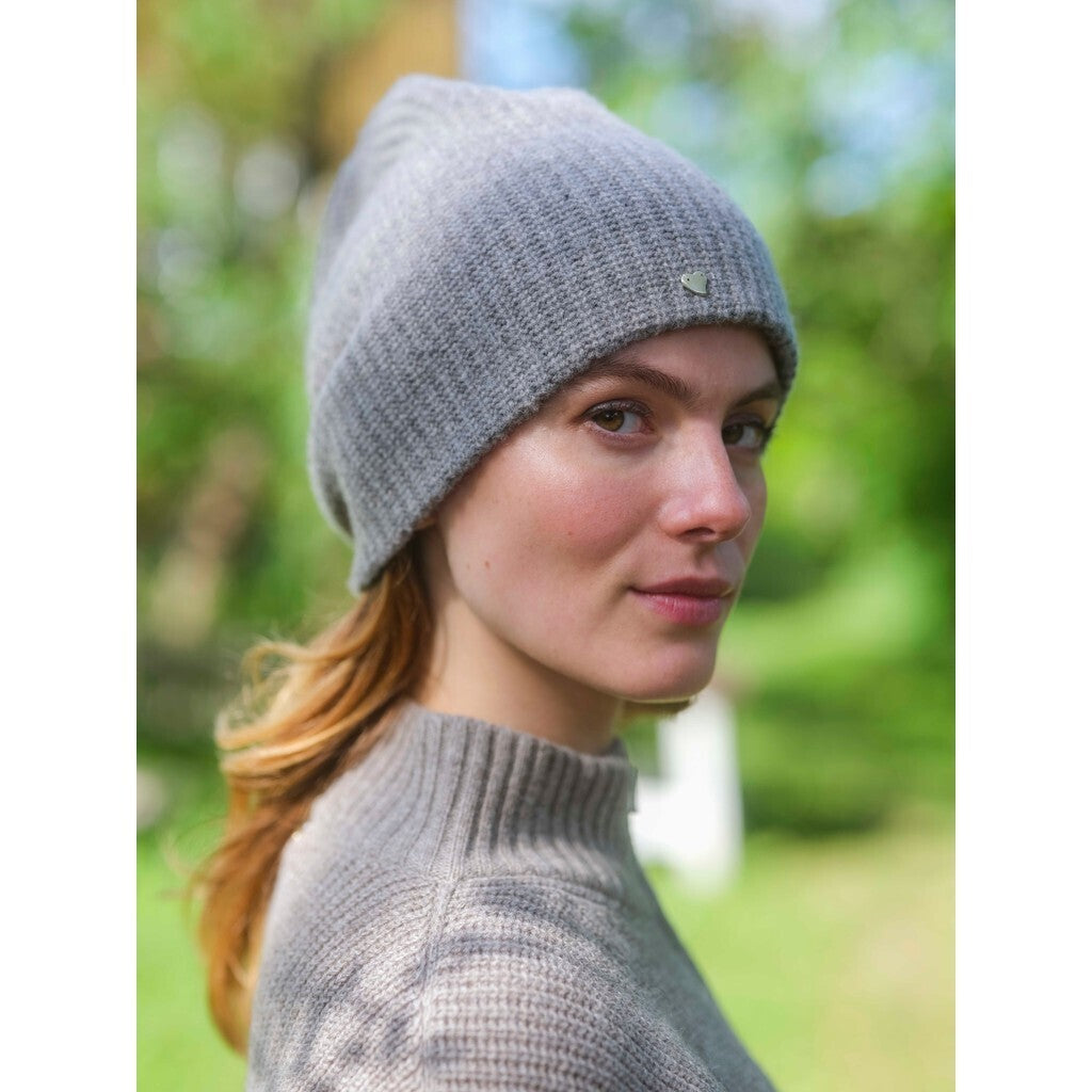 Close to my heart Chloe merino cashmere hat Hat Oak