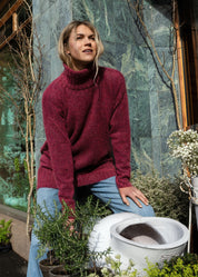 Close to my heart Cindy Sweater Sweater knitted Rouge