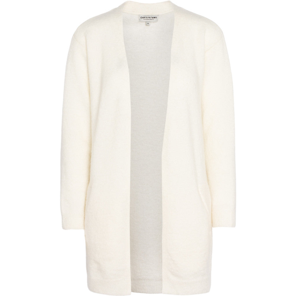 Close to my heart Clara kid mohair cardigan Cardigan Cream