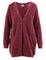 Close to my heart Clara kid mohair cardigan Cardigan Rouge