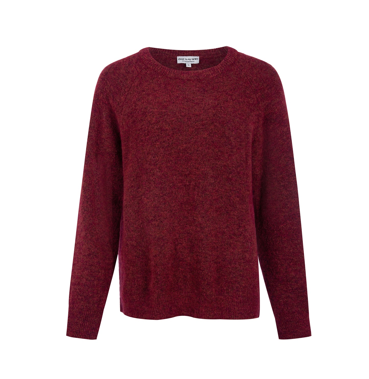 Close to my heart Claudia Sweater Sweater knitted Port Red