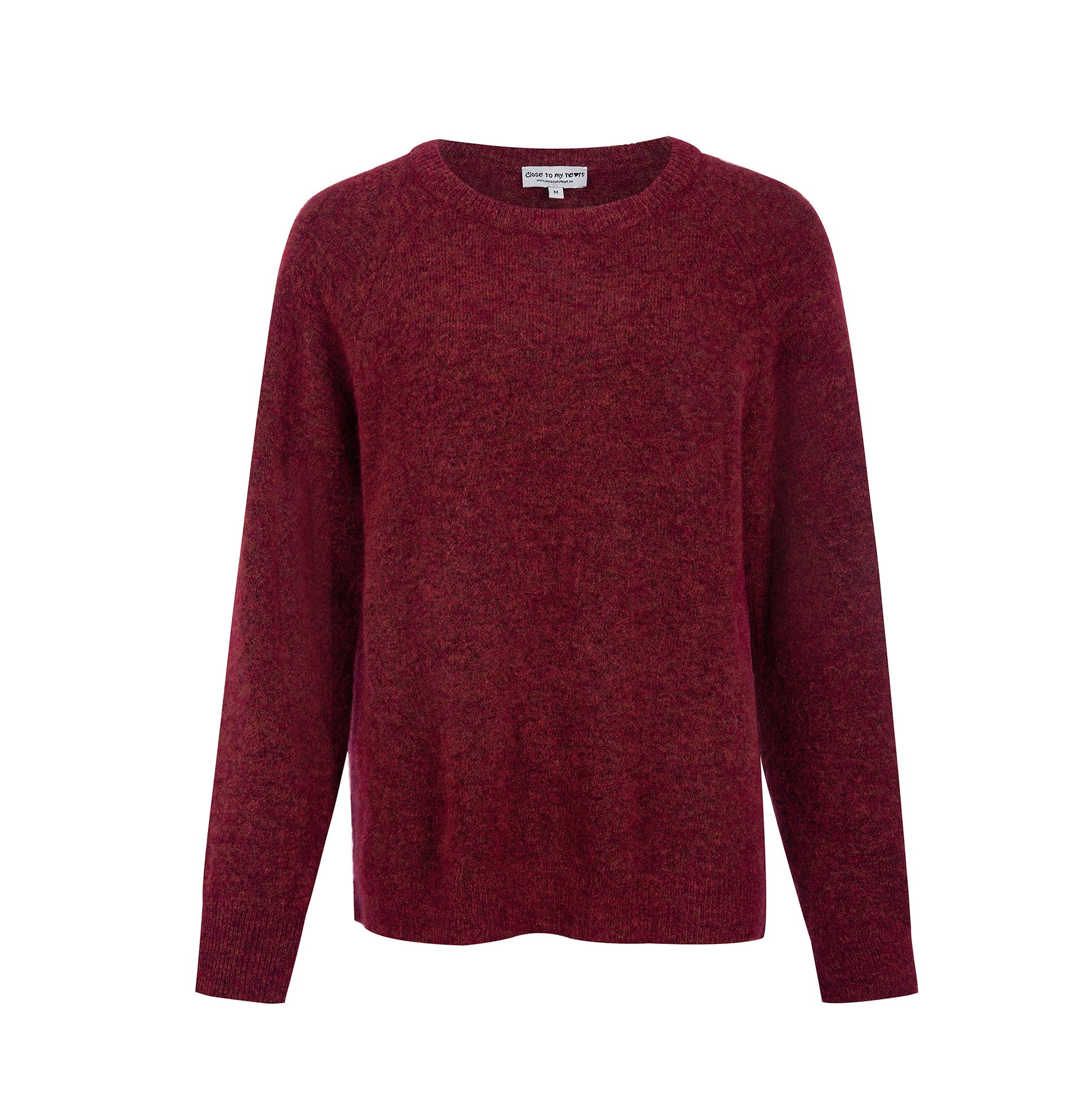 Close to my heart Claudia Sweater Sweater knitted Port Red