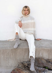 Close to my heart Claudia sweater Sweater knitted Stripe