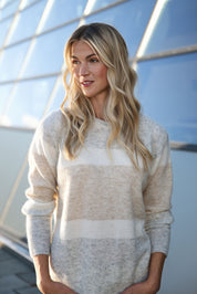 Close to my heart Claudia sweater Sweater knitted Stripe