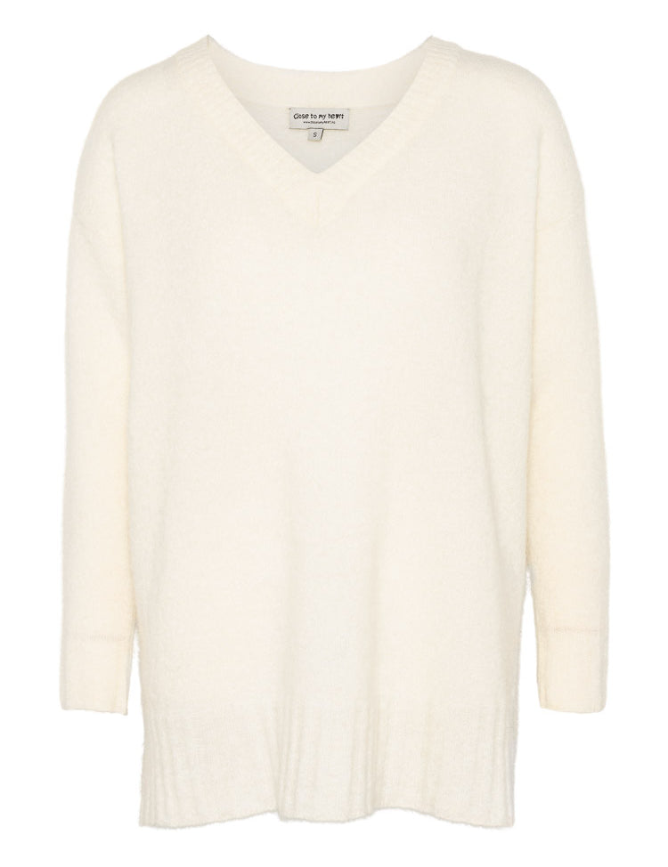 Close to my heart Coco Sweater Sweater knitted Cream