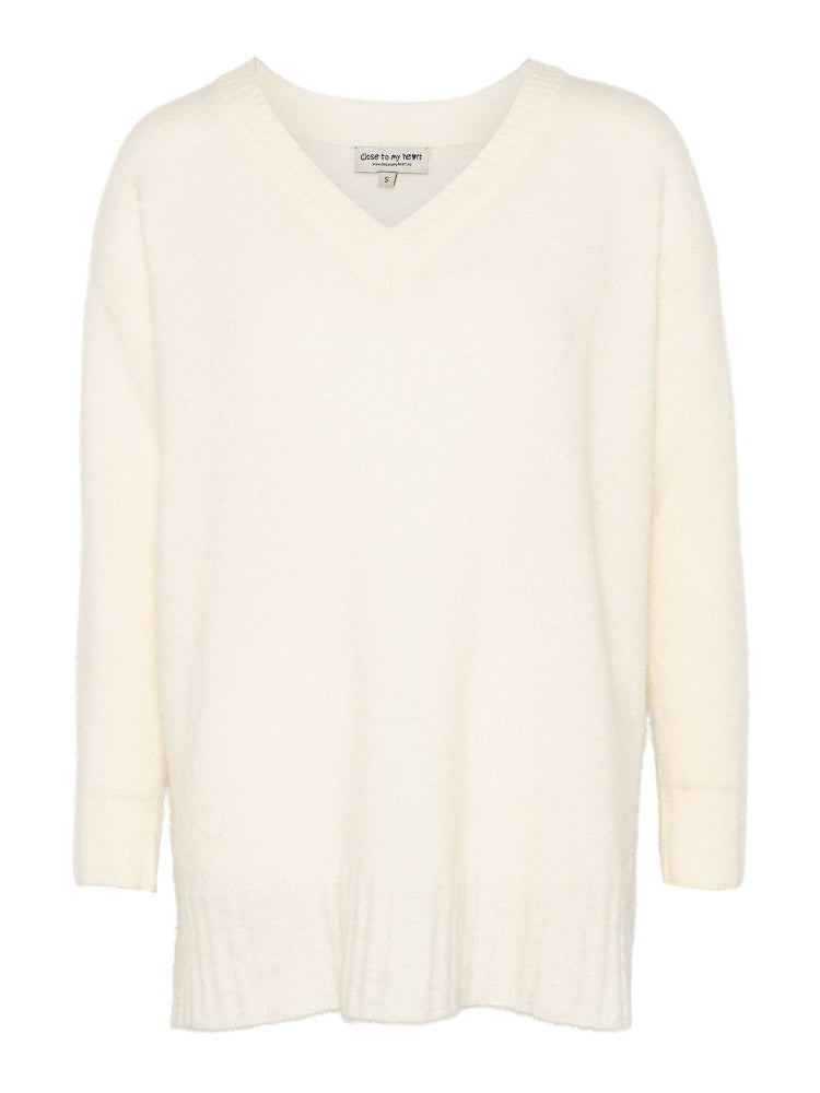 Close to my heart Coco Sweater Sweater knitted Cream