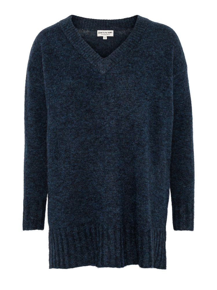 Close to my heart Coco Sweater Sweater knitted Indigo