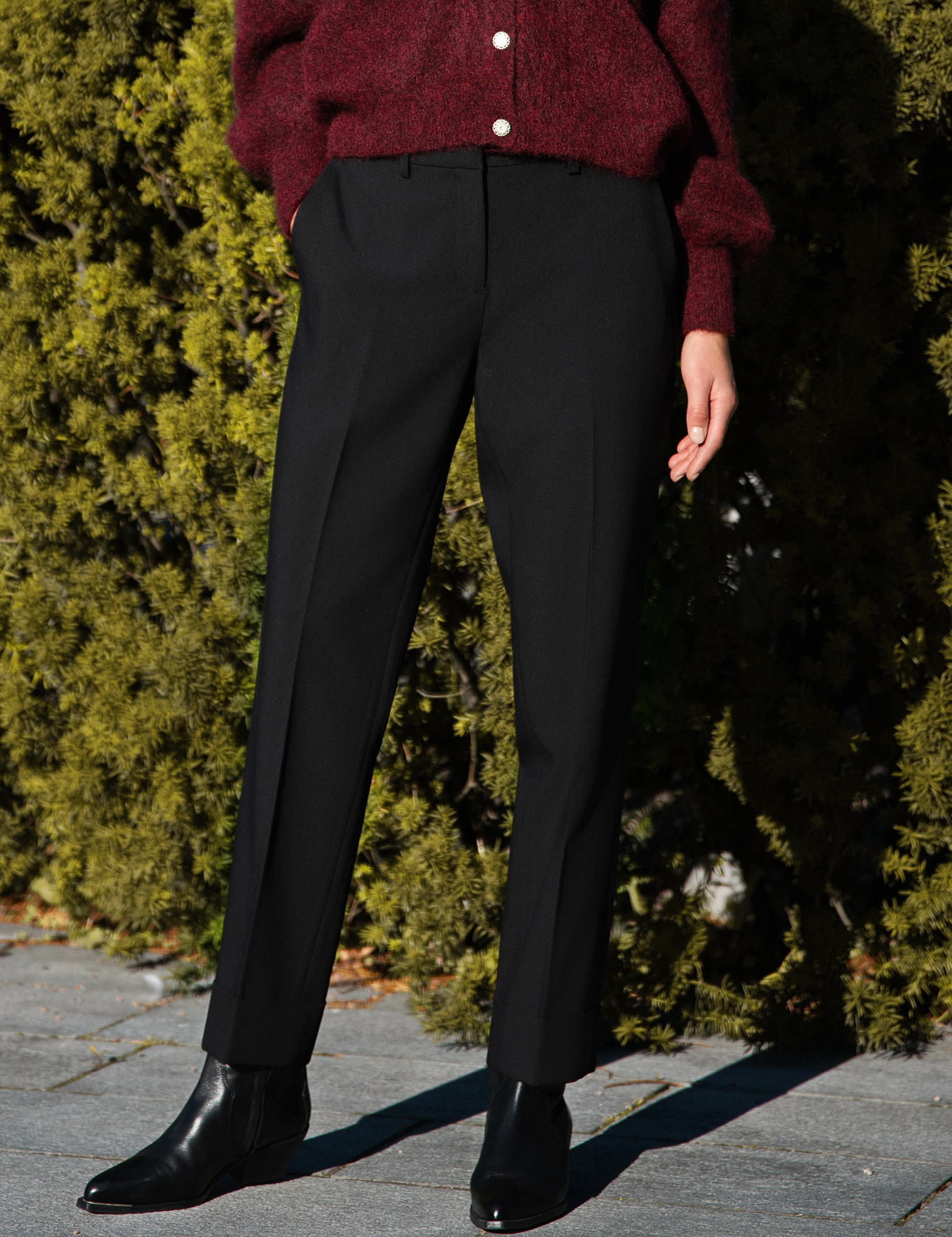 Close to my heart Cody classic pants Pants woven Black