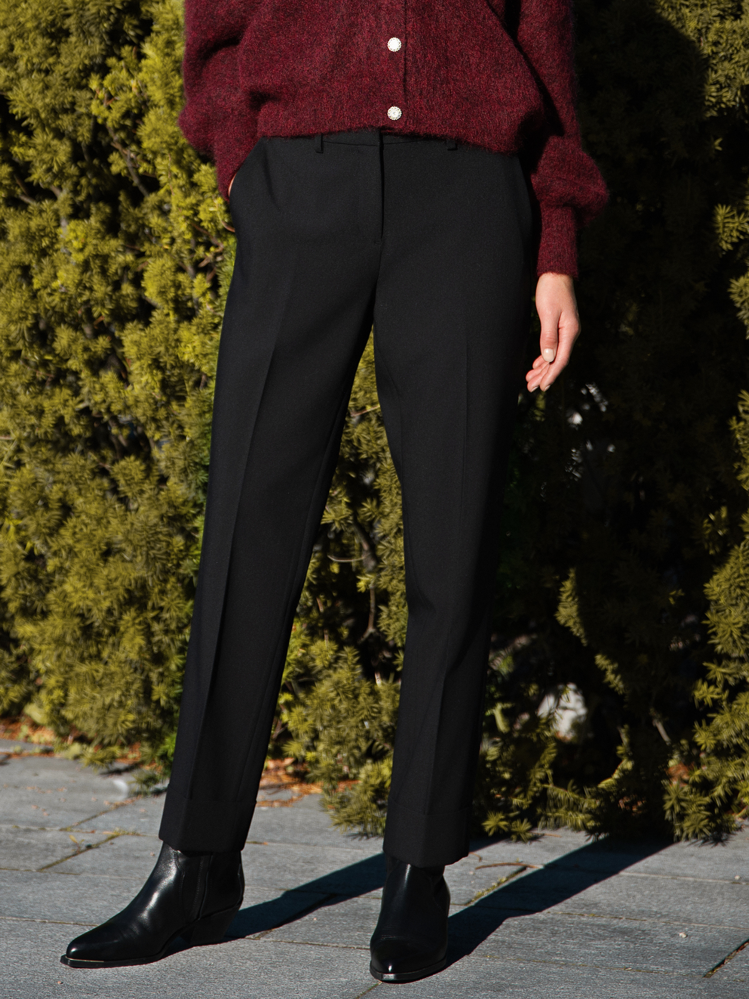 Close to my heart Cody classic pants Pants woven Black