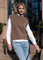 Close to my heart Cole mohairvest dame, myk ullvest Vest Chocolate