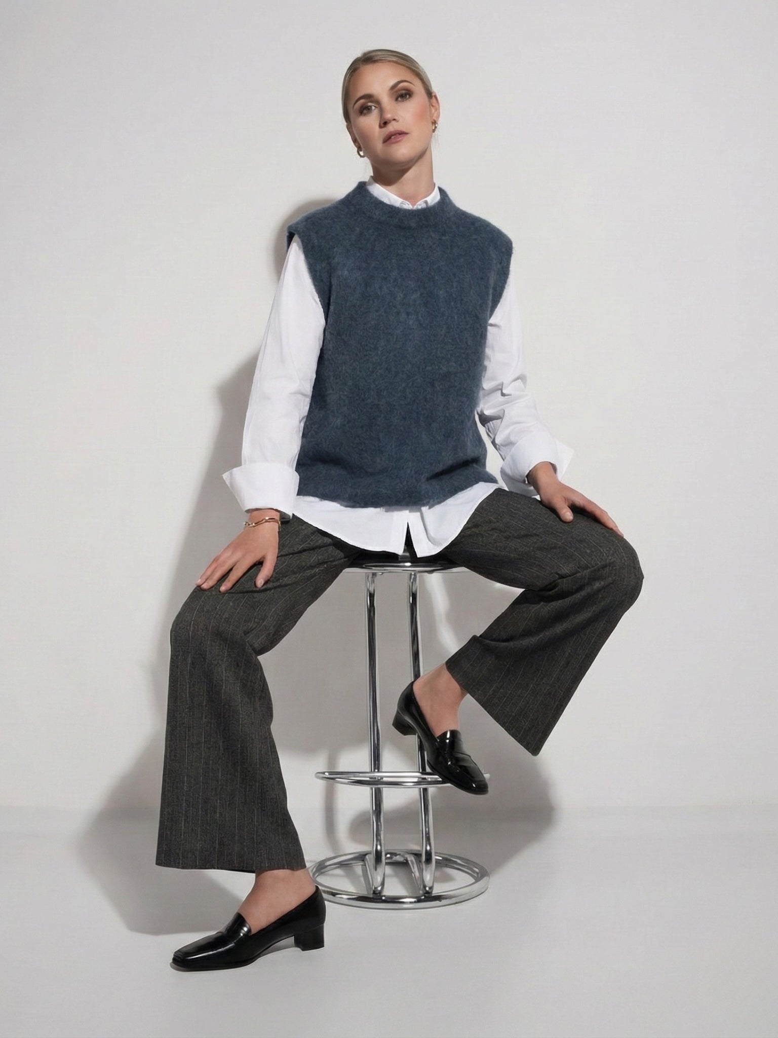 Close to my heart Cole vest Vest Indigo Gold