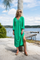 Close to my heart Cover-Up frotté kaftan kjole Kaftan Kelly Green