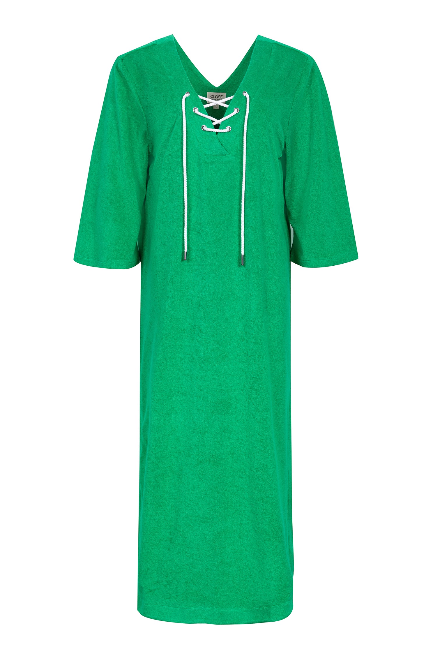 Close to my heart Cover-Up frotté kaftan kjole Kaftan Kelly Green