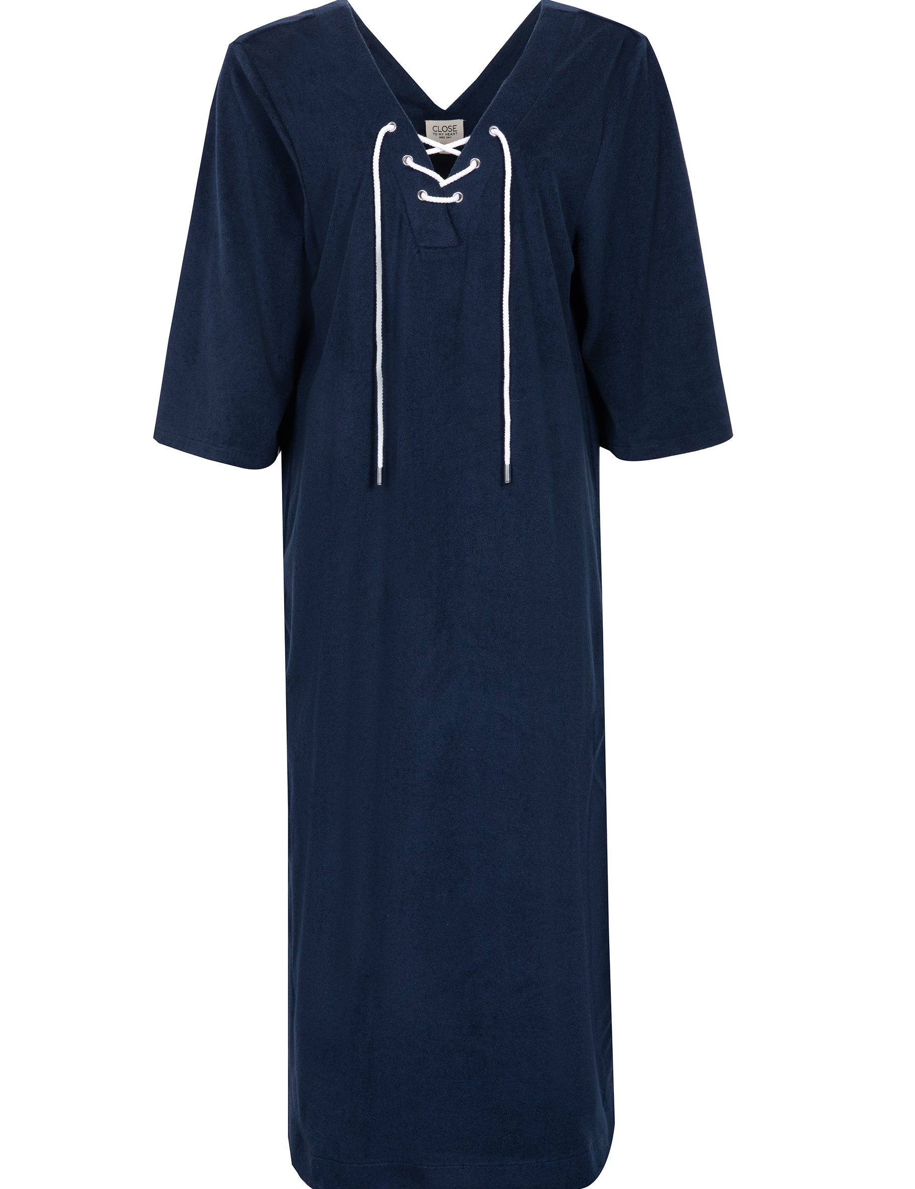 Close to my heart Cover-Up frotté kaftan kjole Kaftan Navy