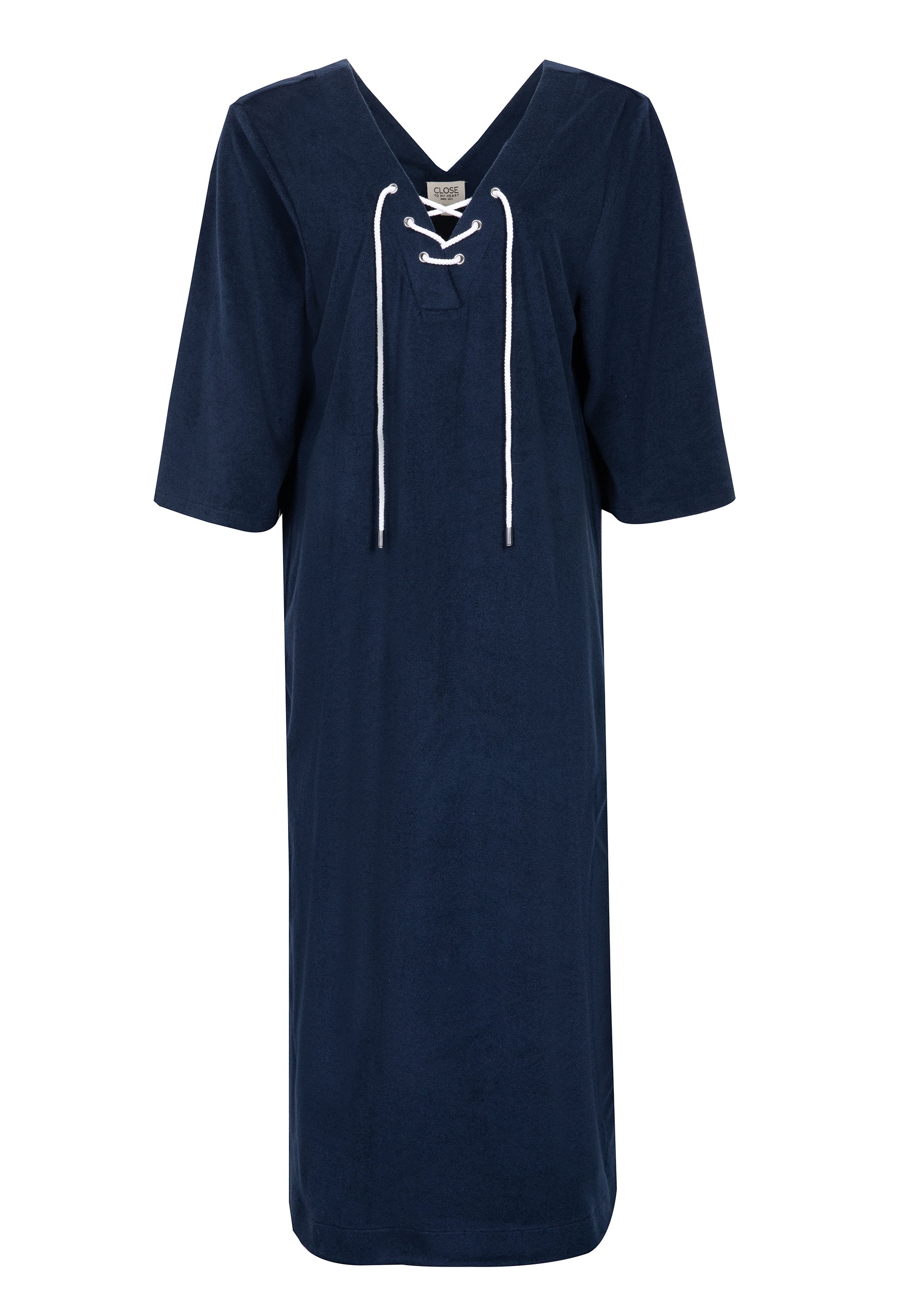 Close to my heart Cover-Up frotté kaftan kjole Kaftan Navy