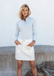 Close to my heart Daisy denim skjørt Skirt woven Offwhite