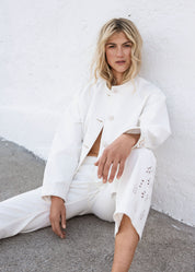 Close to my heart Dakota jeans Pant Offwhite