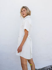 Close to my heart Dallas Denim Dress Dress woven Offwhite