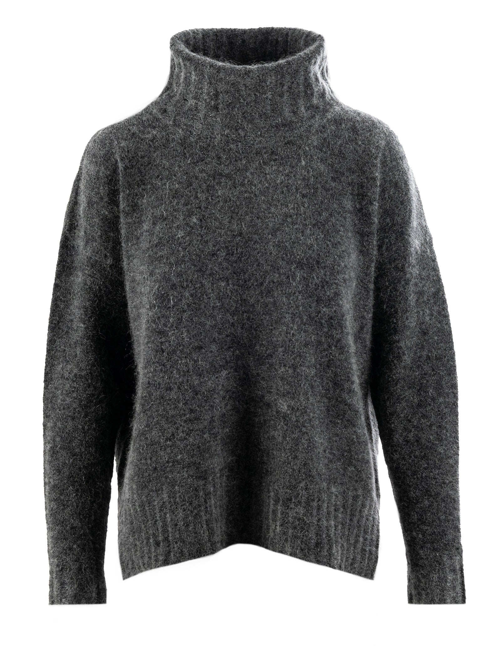 Close to my heart Dawn mohair genser Sweater knitted Charcoal