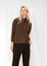 Close to my heart Dawn mohair genser Sweater knitted Chocolate