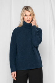 Close to my heart Dawn mohair genser Sweater knitted Midnight