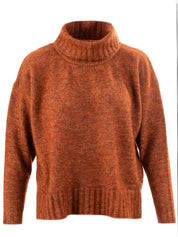 Close to my heart Dawn mohair genser Sweater knitted Orange Jam