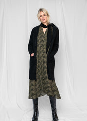 Close to my heart Dhalia midi kjole Dress woven Moss Green