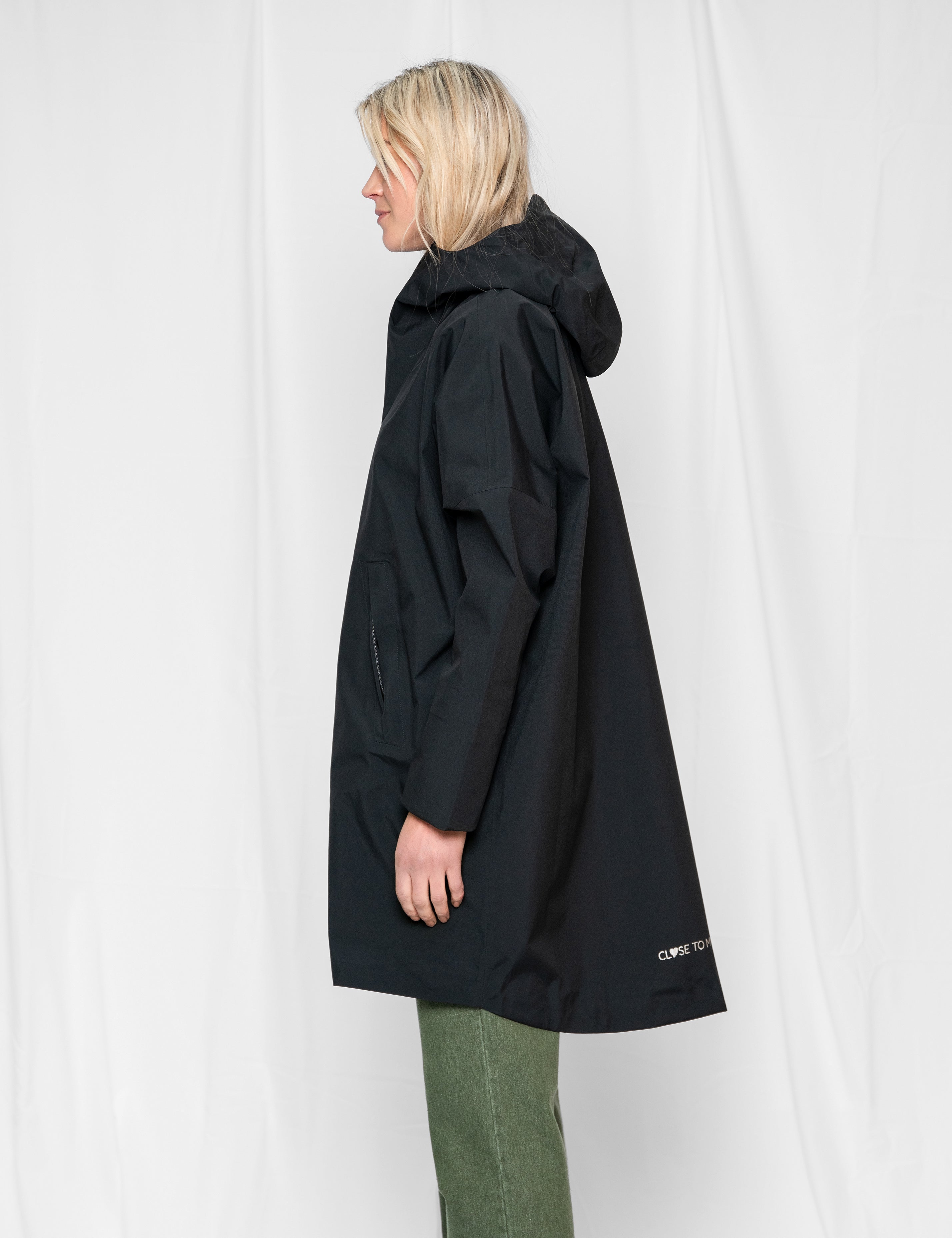 Close to my heart Drizzle regnjakke Coat Black