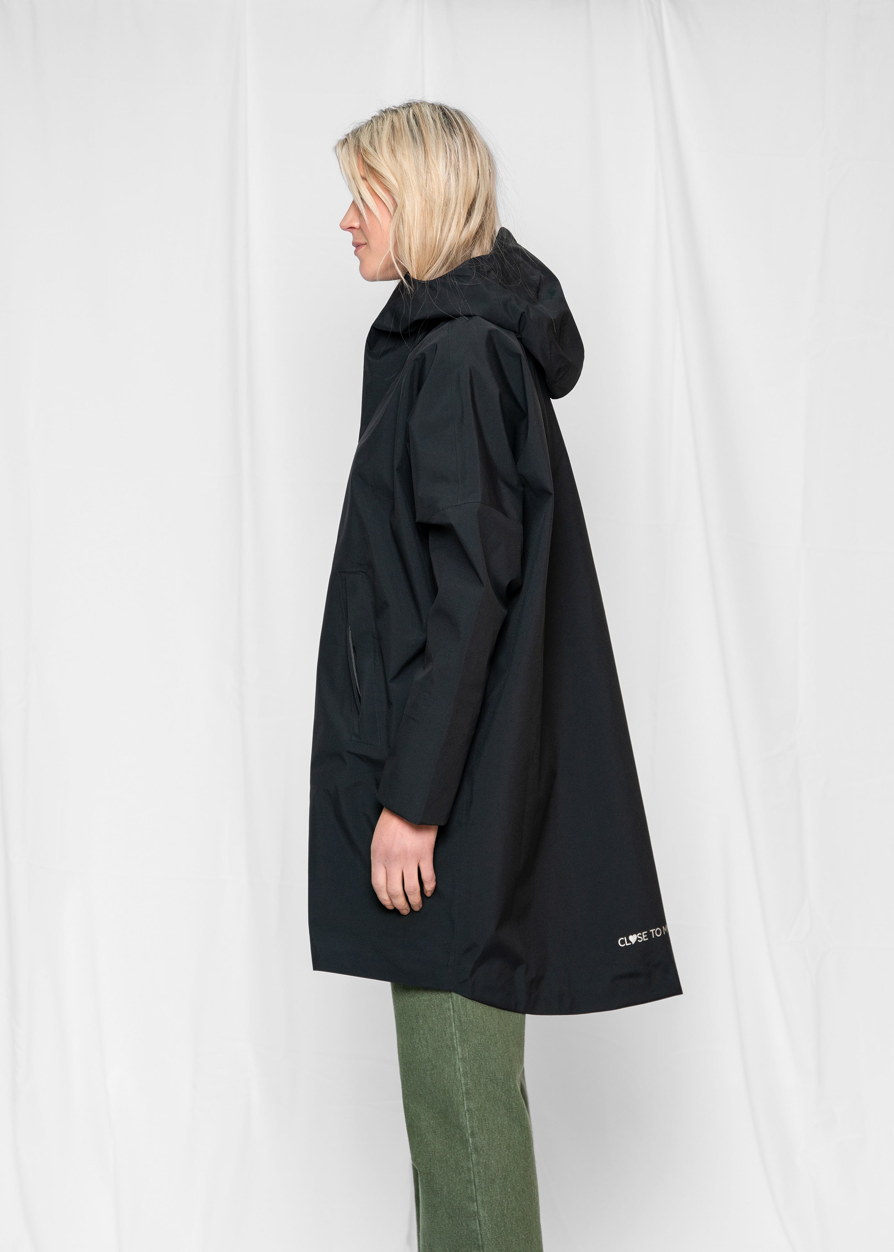 Close to my heart Drizzle regnjakke Coat Black
