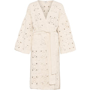 Close to my heart Endless heklet cardigan dame, lang Coat White