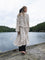 Close to my heart Endless heklet cardigan dame, lang Coat White