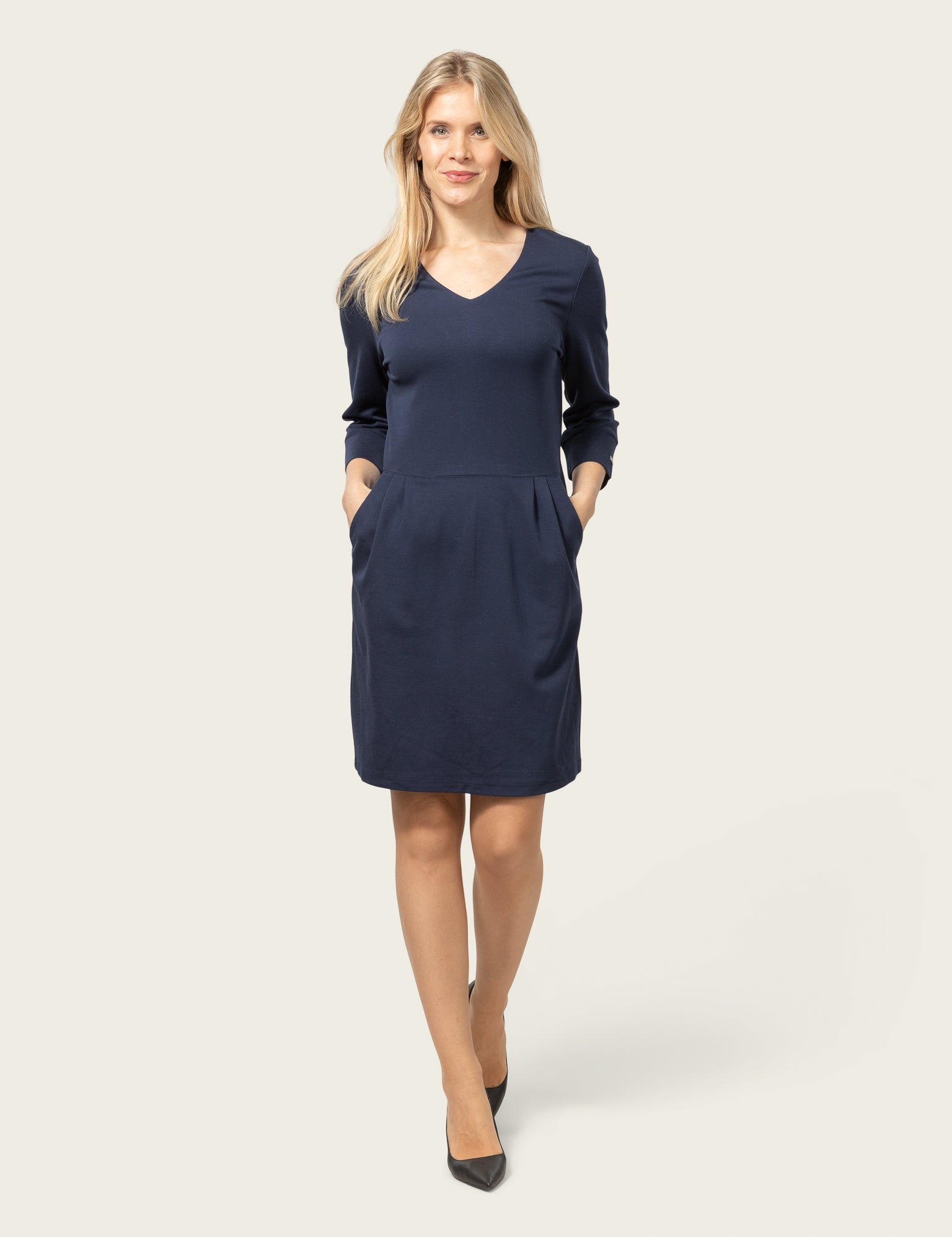 Close to my heart Fannie Jersey Dress Dress jersey Navy