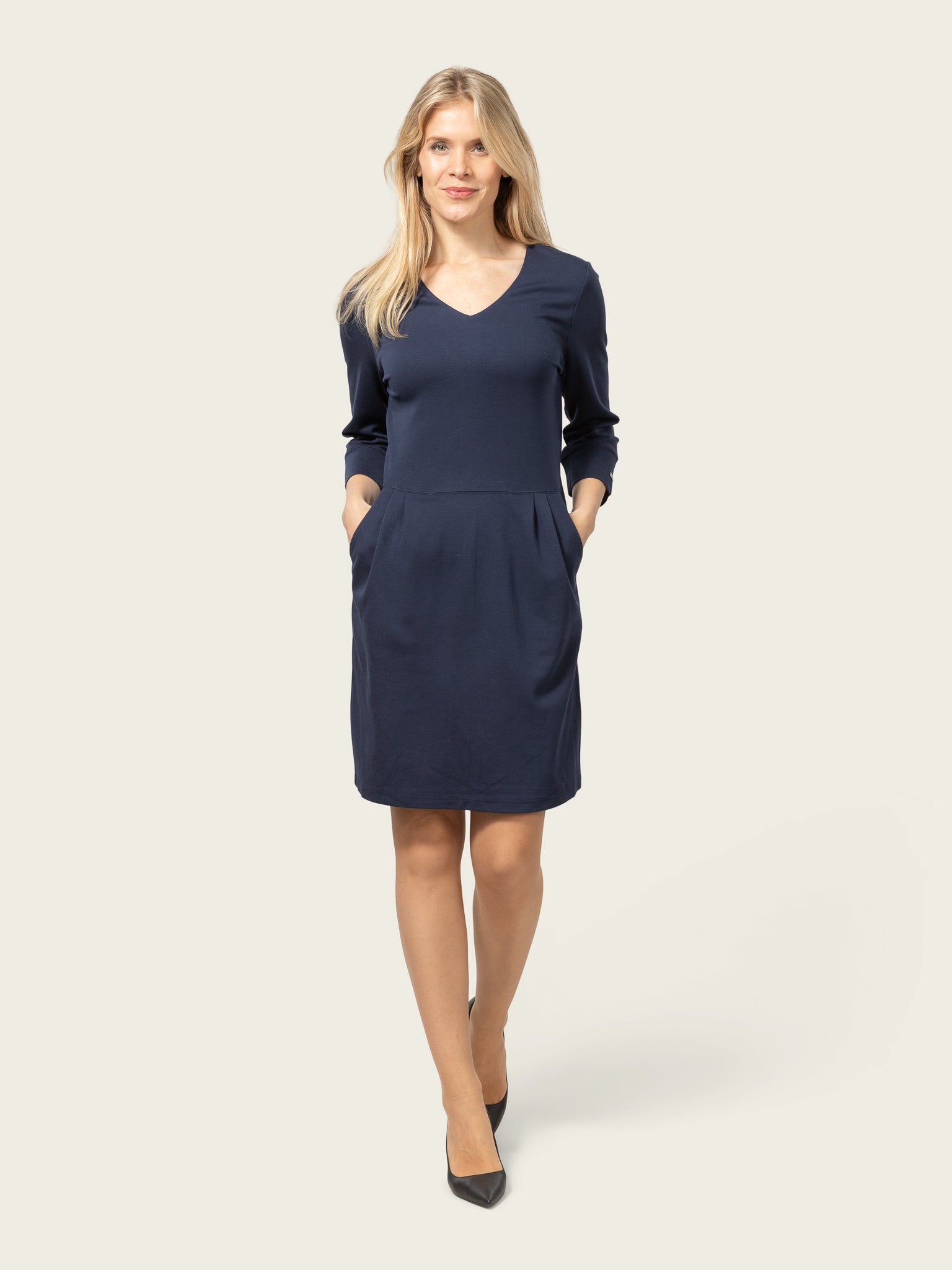 Close to my heart Fannie Jersey Dress Dress jersey Navy