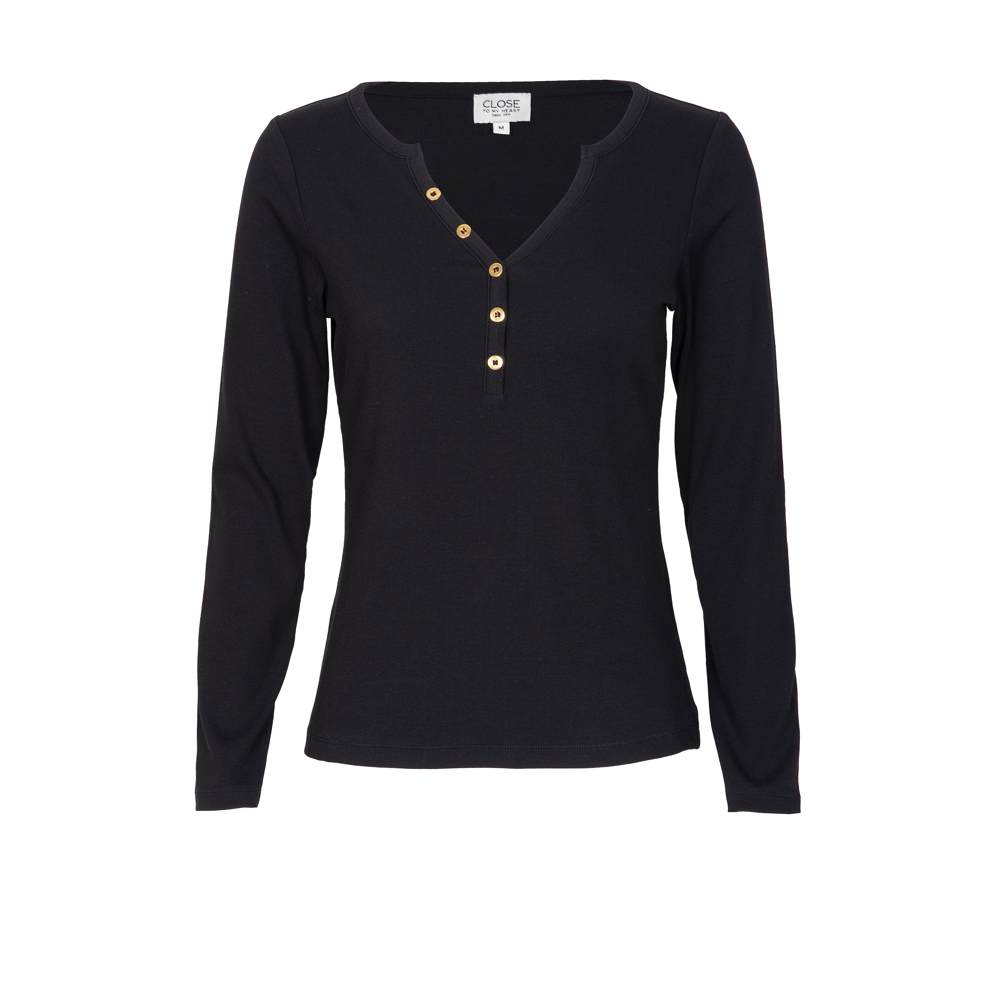 Close to my heart Fanny Longsleeve Top Black