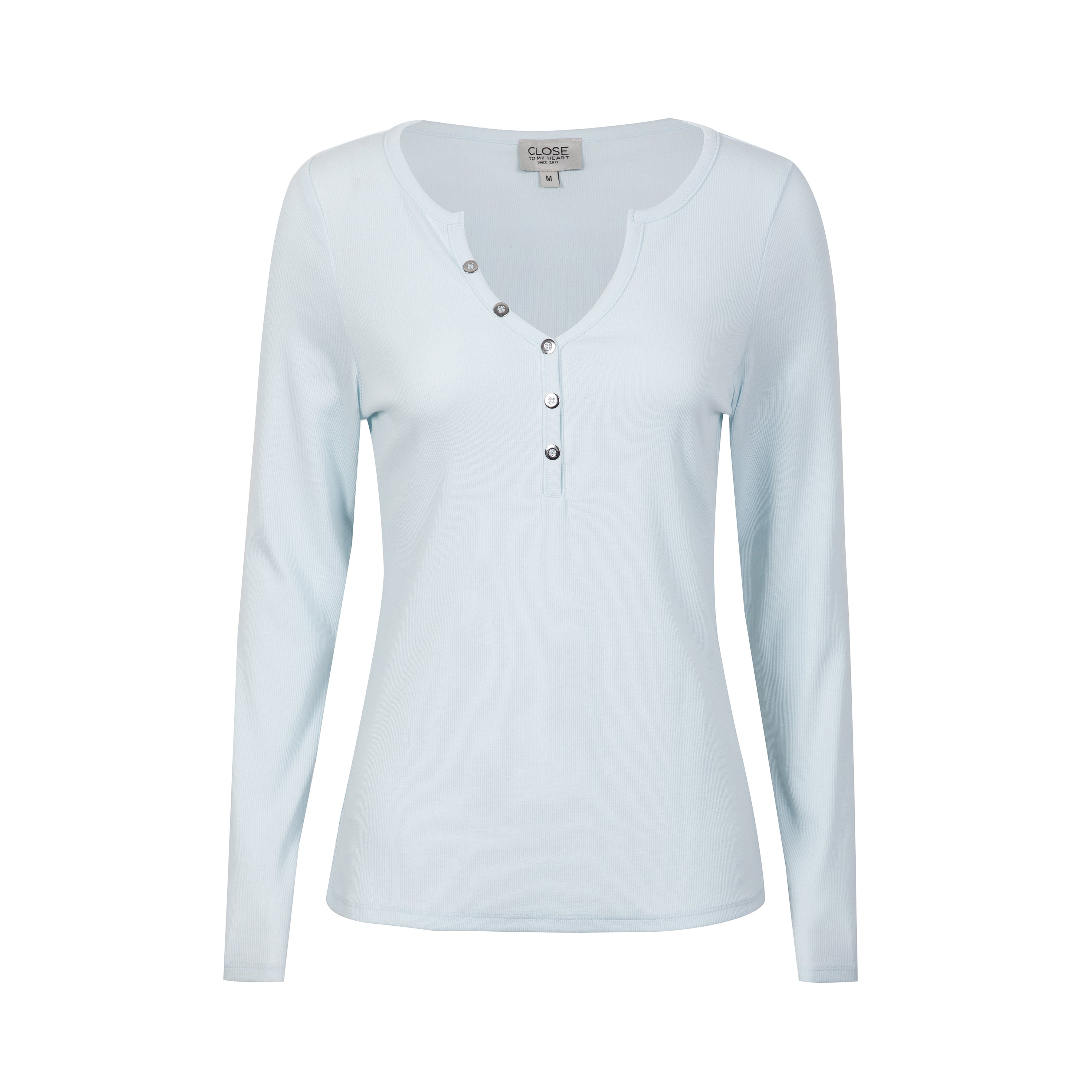 Close to my heart Fanny Longsleeve Top Ice Blue
