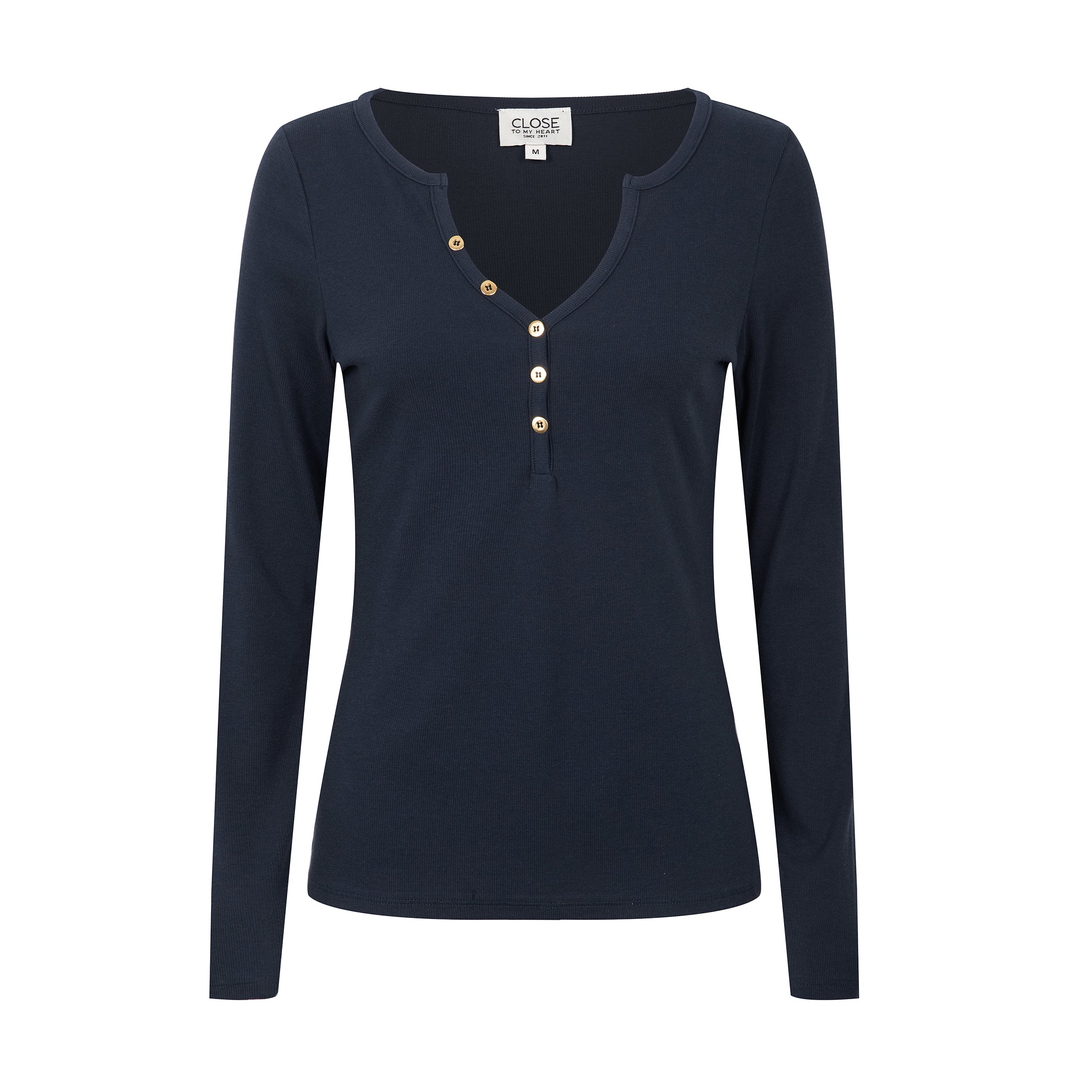 Close to my heart Fanny Longsleeve Top Navy