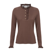 Close to my heart Flory langermet t-shirt T-shirt L/S Cocoa