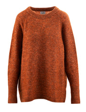 Close to my heart Gaby boyfriend genser Sweater knitted Orange Jam