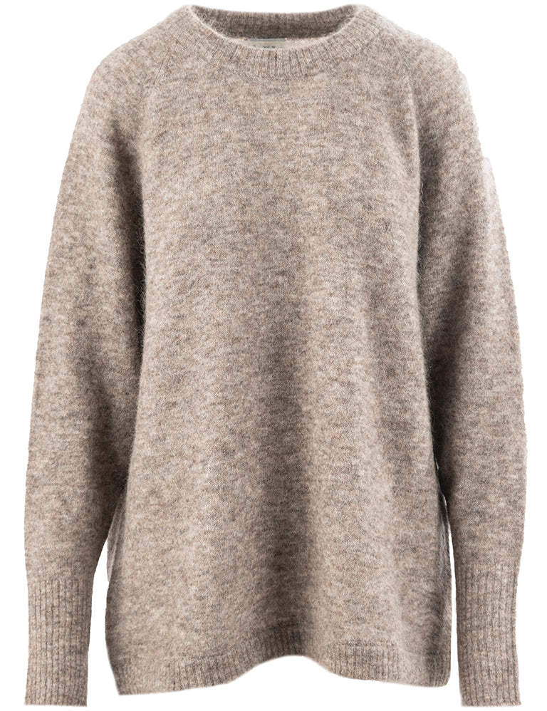 Close to my heart Gaby boyfriend genser Sweater knitted Sepia