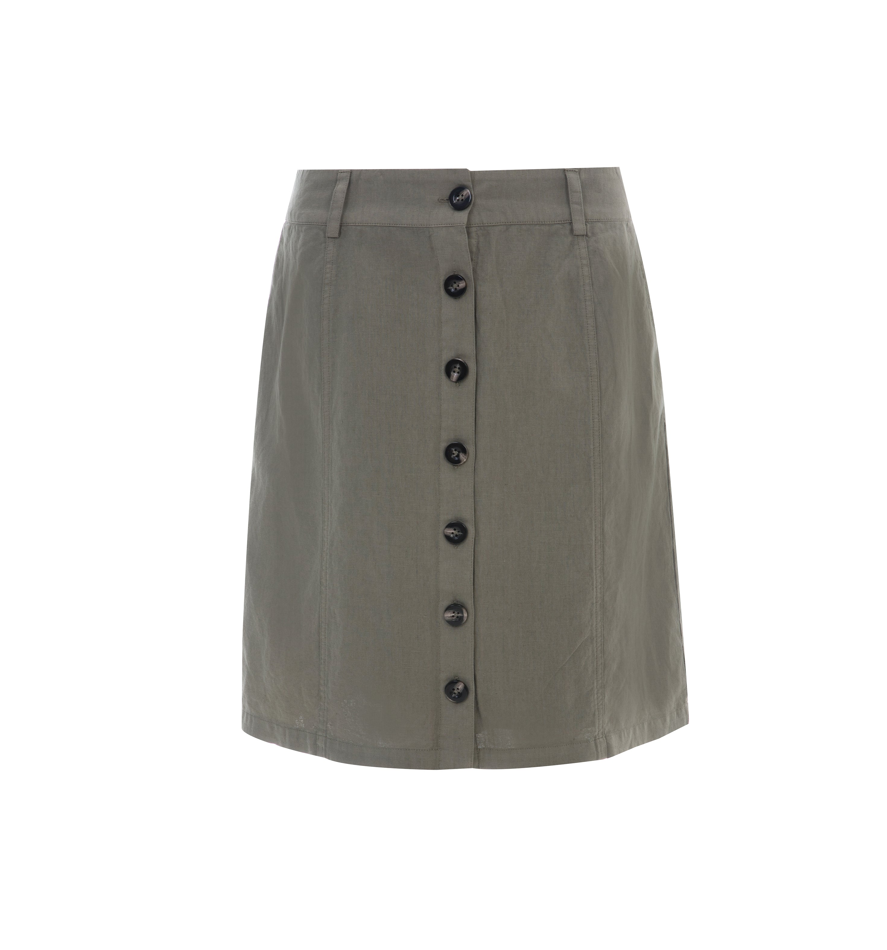 Close to my heart Geena lin skjørt Skirt woven Khaki Green